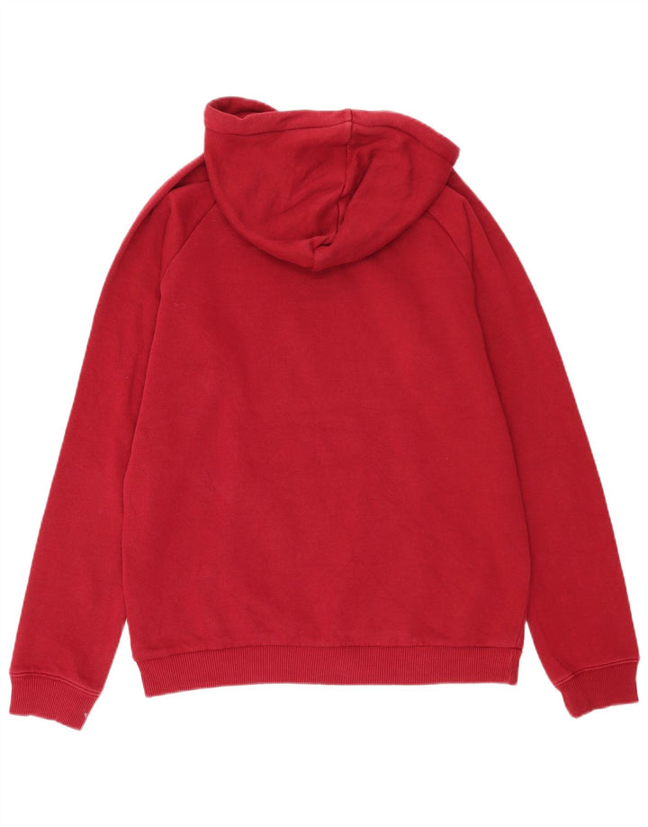 Adidas Herren Graphic Hoodie Pullover Mittelrote Baumwolle