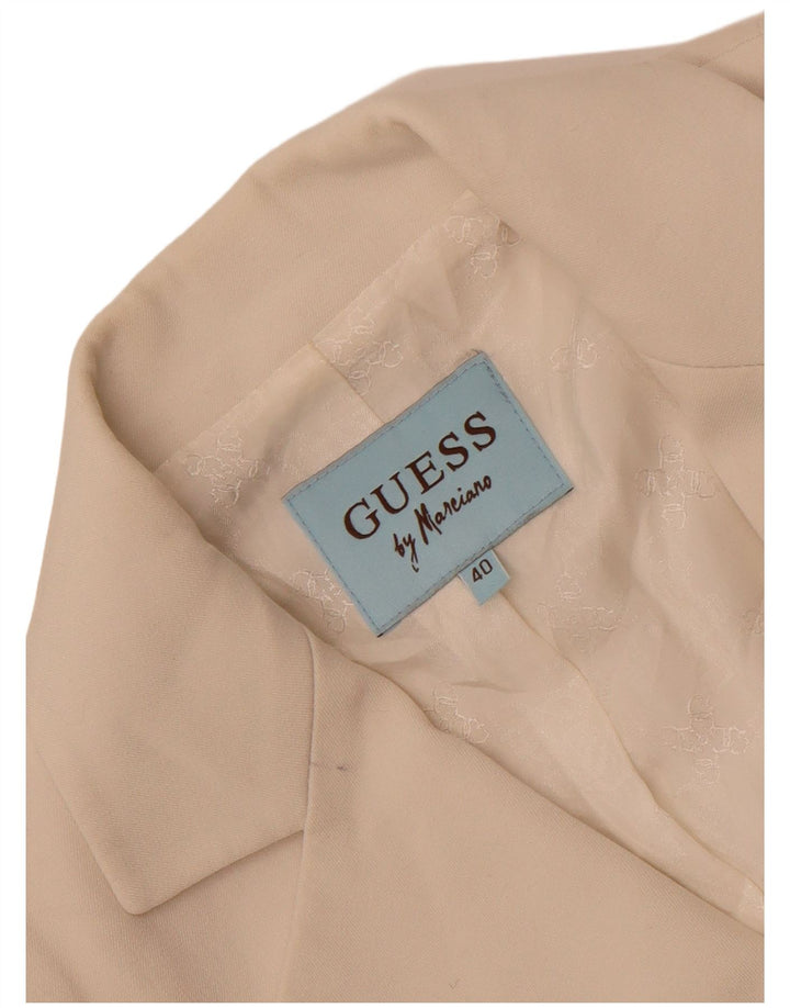 Guess By Marciano Damen 2-Knopf-Blazerjacke IT 40 Small Weiß