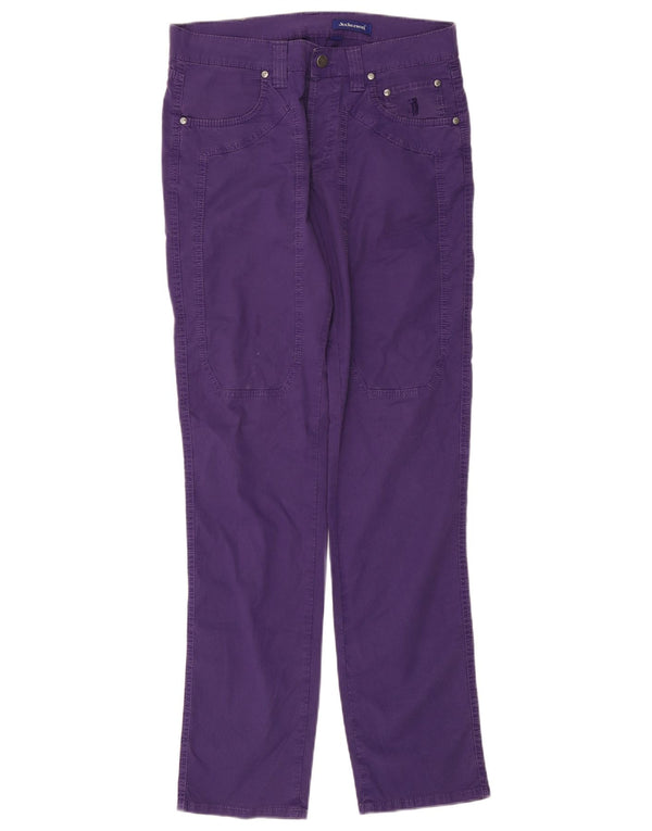 Jeckerson Herren Slim Freizeithose W33 L33 Lila Baumwolle