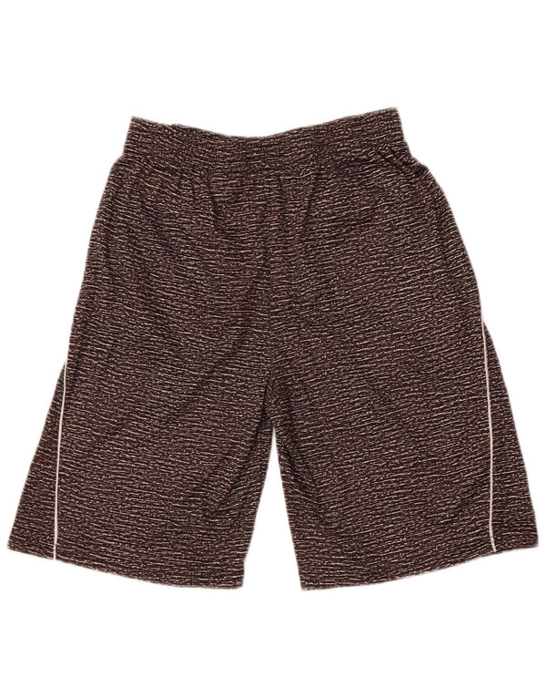 Puma Sportshorts für Jungen, 14–15 Jahre, groß, schwarz geflecktes Polyester, Sport