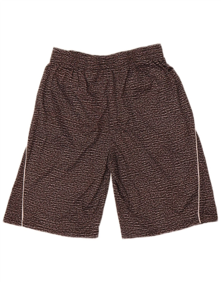 Puma Sportshorts für Jungen, 14–15 Jahre, groß, schwarz geflecktes Polyester, Sport