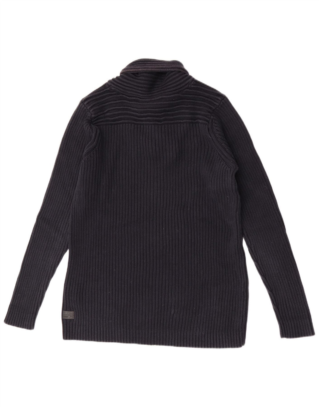 G-Star Herren-Pullover mit Knopfkragen, XL, marineblau, Baumwolle