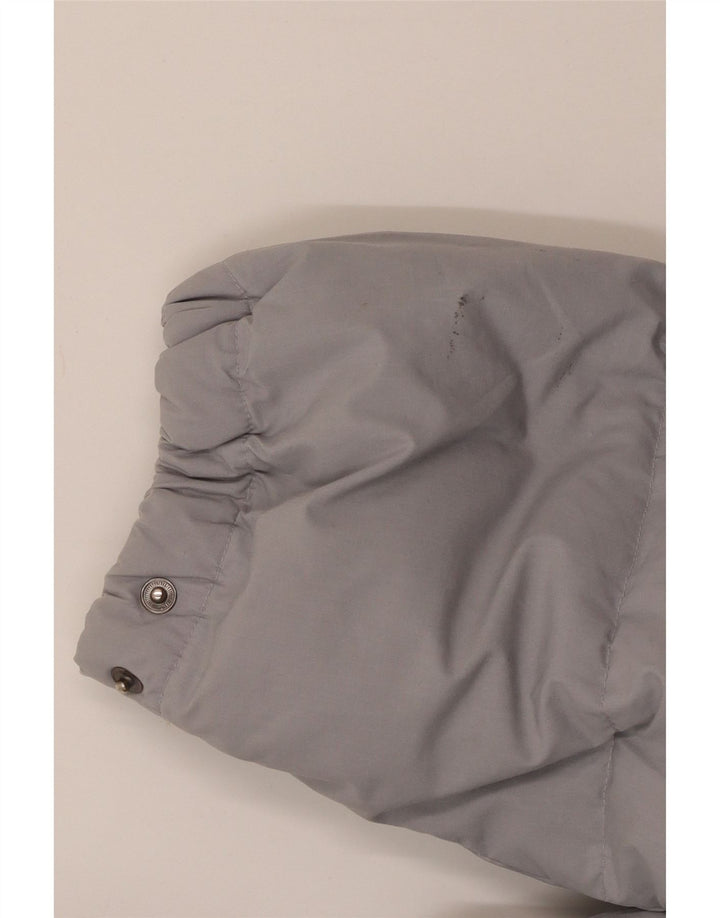 C&A Herren-Jacke mit Kapuze, gepolstert, EU 52, XL, grau, Polyester