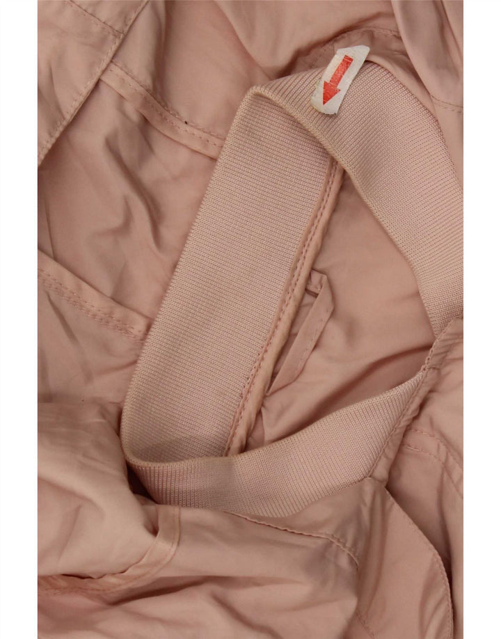 Zara Damen-Regenjacke mit Kapuze, UK 14, mittelrosa, Polyester