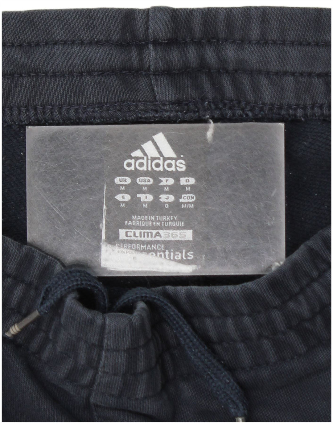 Adidas Herren Clima 365 Trainingshose aus mittelblauer Baumwolle