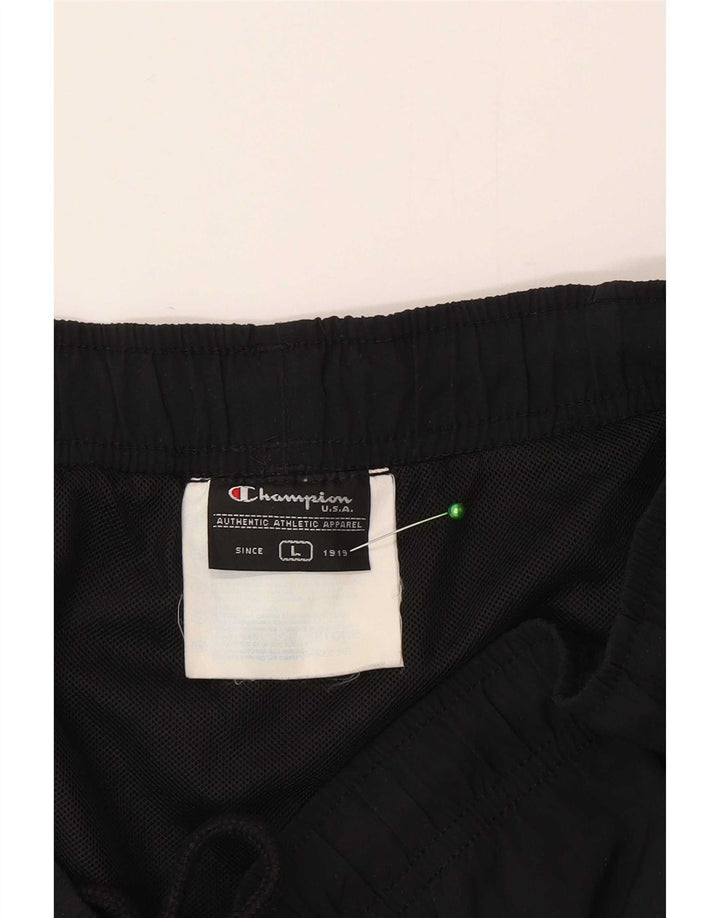 Champion Herren-Sportshorts, Größe L, Schwarz