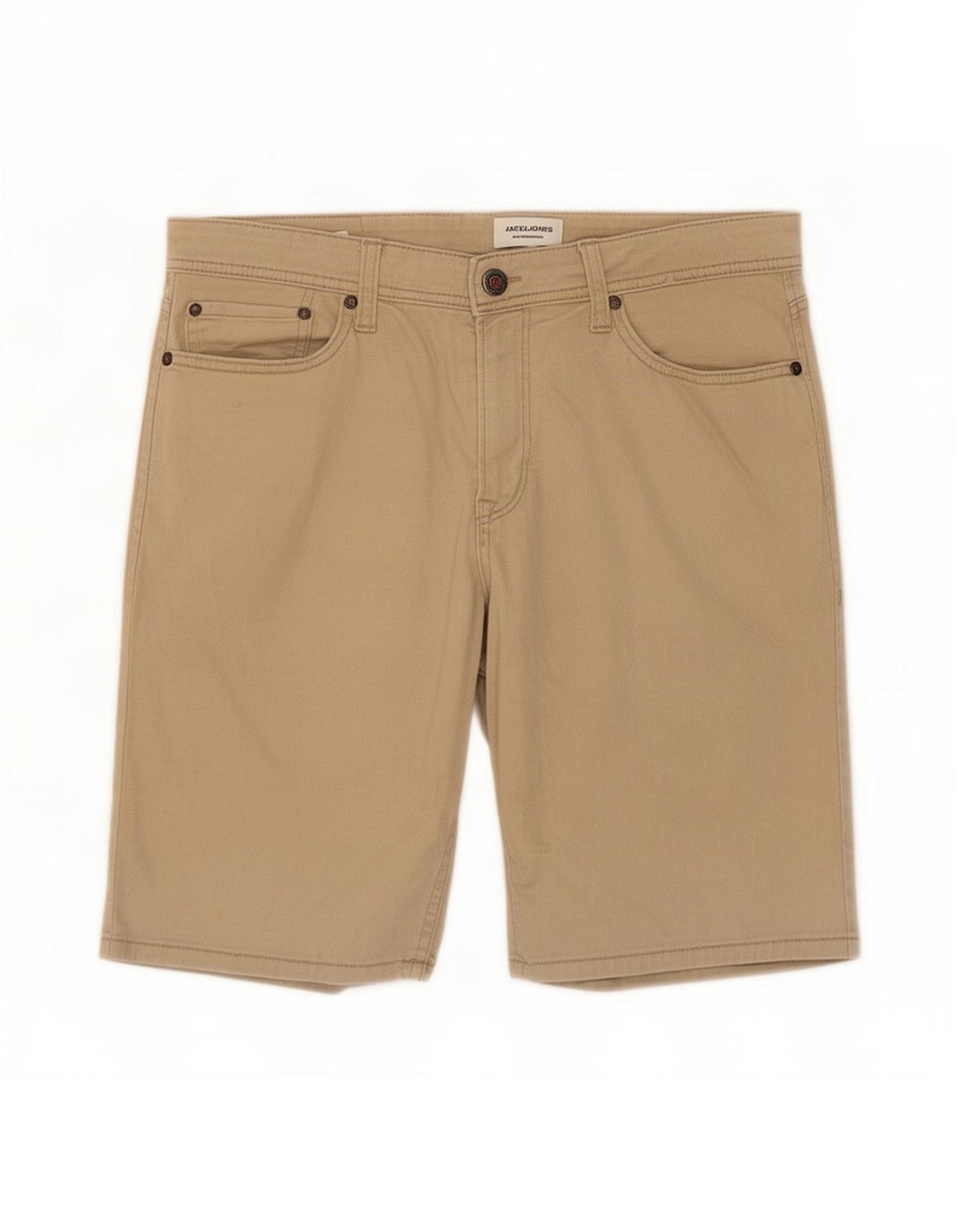 Jack & Jones Herren Casual Shorts Large W34 Beige