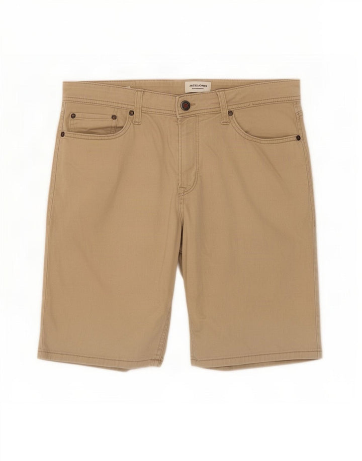 Jack & Jones Herren Casual Shorts Large W34 Beige