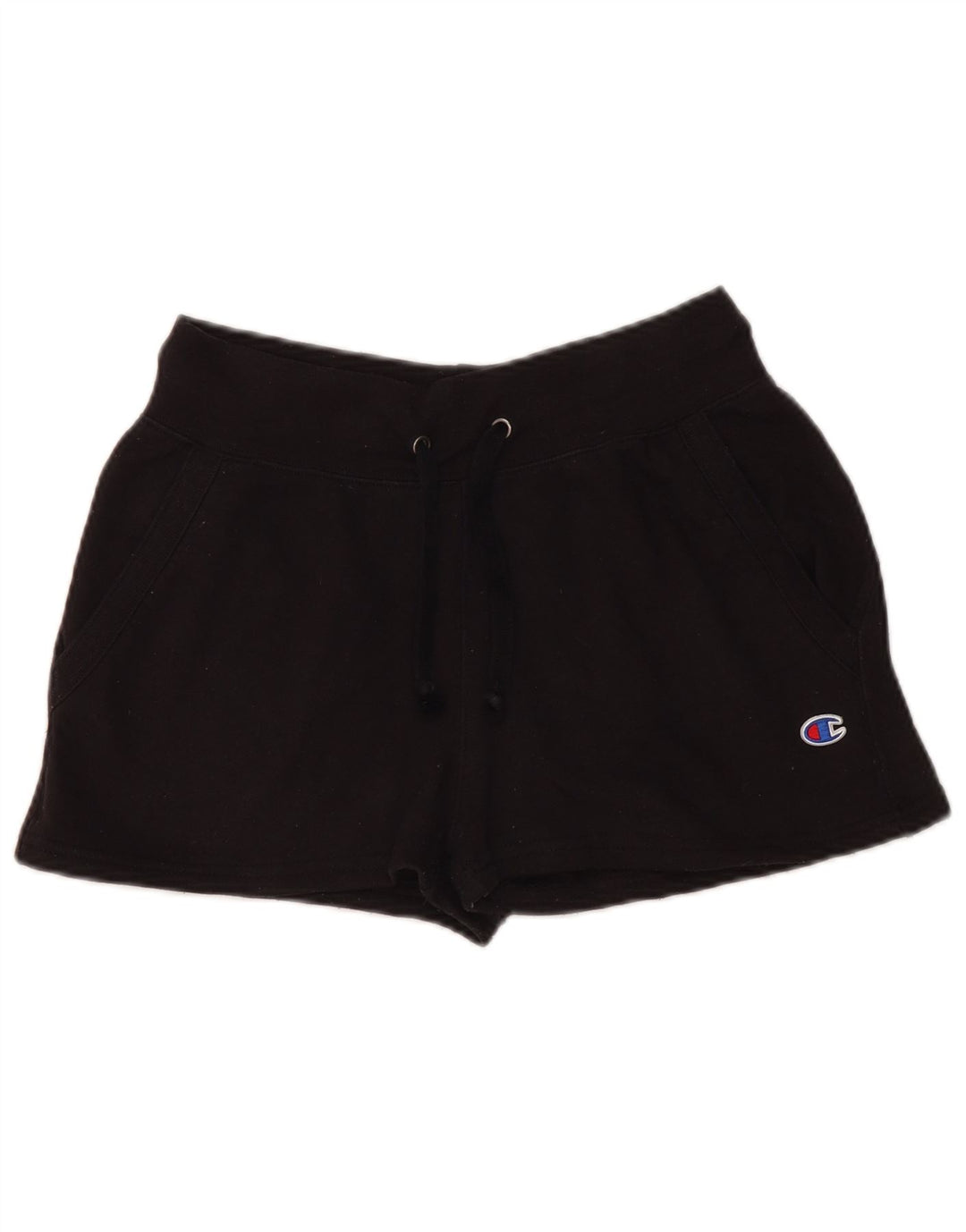 CHAMPION Damen Sportshorts UK 10 Small Schwarz Polyester