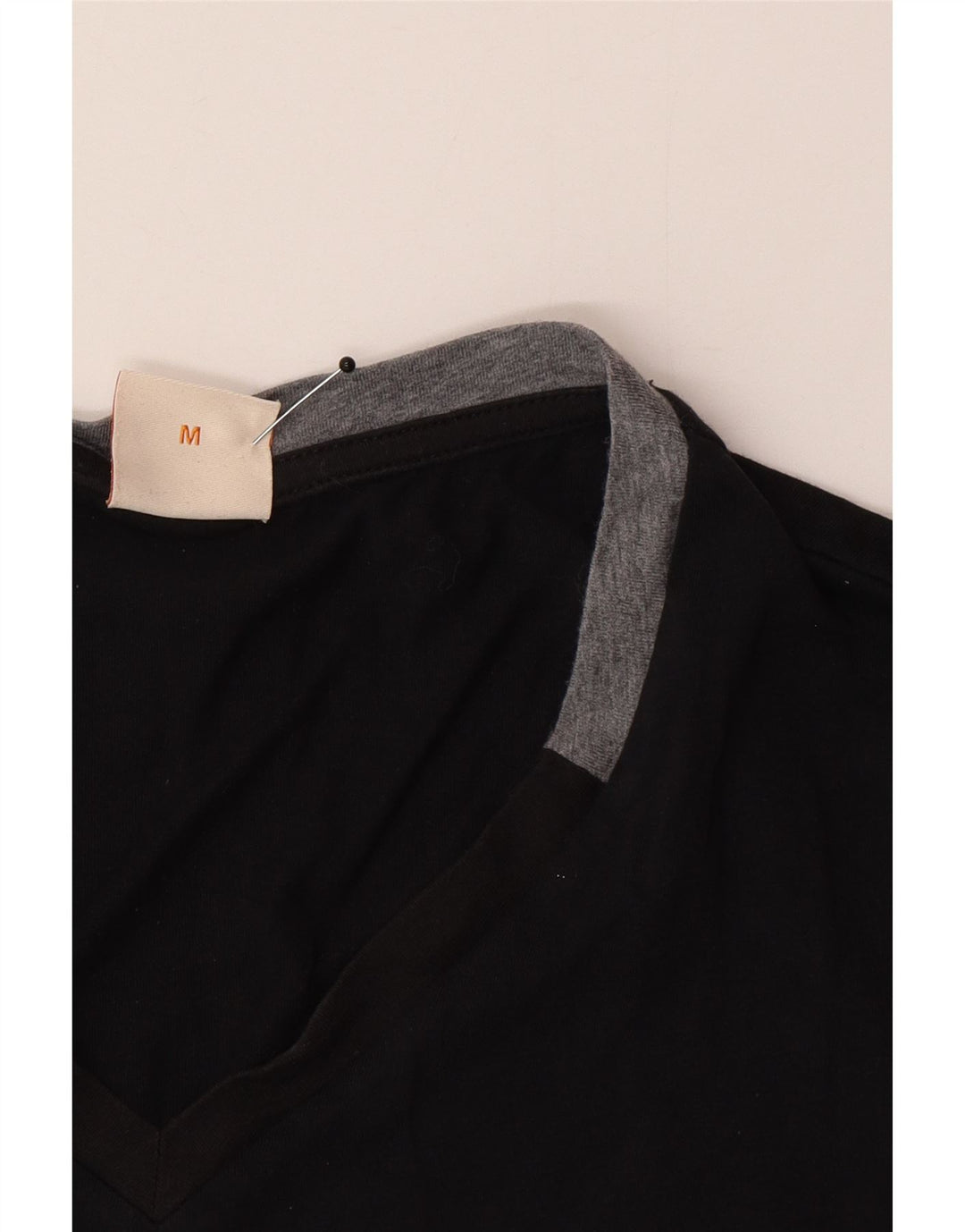 Hugo Boss Herren T-Shirt Top Medium Schwarz