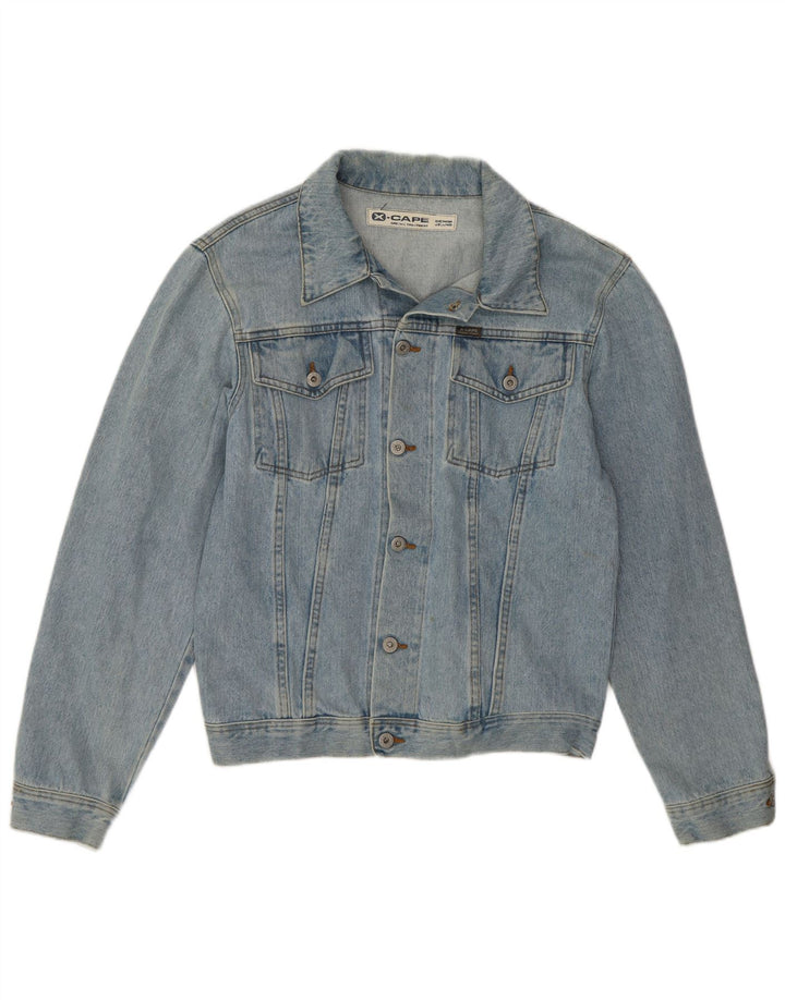 X-CAPE Womens Denim Jacket UK 18 XL Blue Cotton