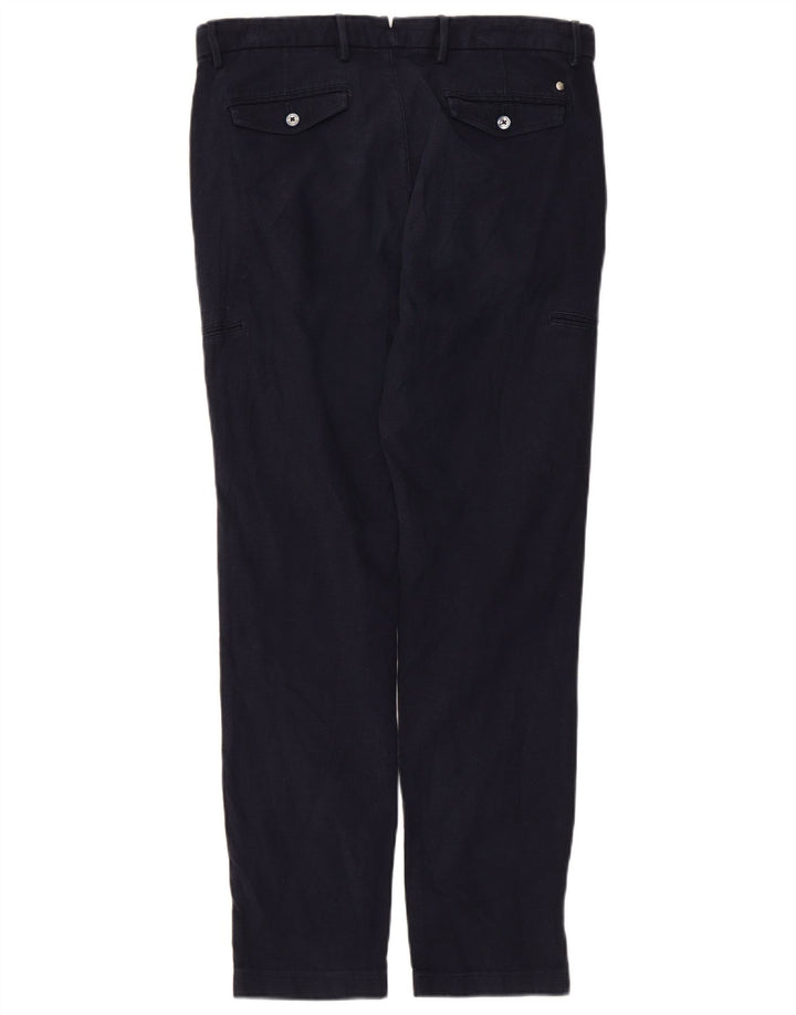 Massimo Dutti Slim Cargo-Hose für Herren, EU 40, M, B31, L29, Marineblau