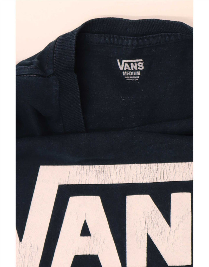Vans Herren-T-Shirt mit Grafik, mittelgroß, Marineblau