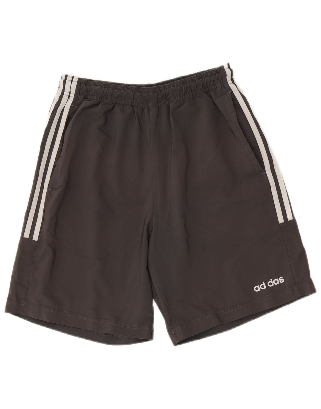 Adidas Herren Sportshorts mittelgraues Polyester