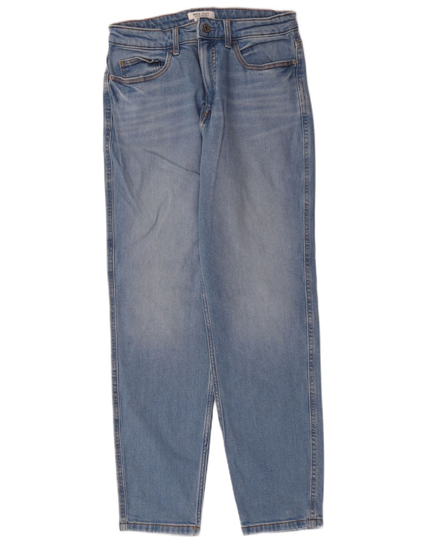 White Stuff Damen Weekend Tapered Jeans UK 10 Small W30 L29 Blaue Baumwolle