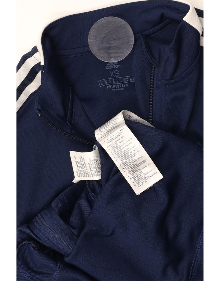 ADIDAS Herren Aeroready Trainingsanzug Top Jacke XS Marineblau Polyester