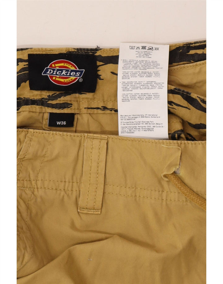 Dickies Gerade Herren-Cargohose W36 L28 Beige Baumwolle