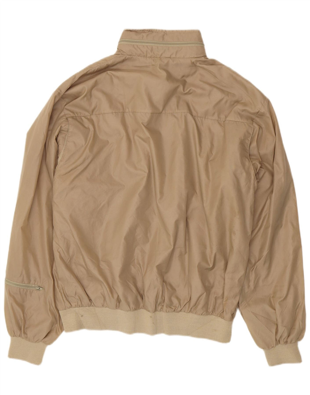 Izod Herren Bomberjacke UK 40 Large Beige Nylon