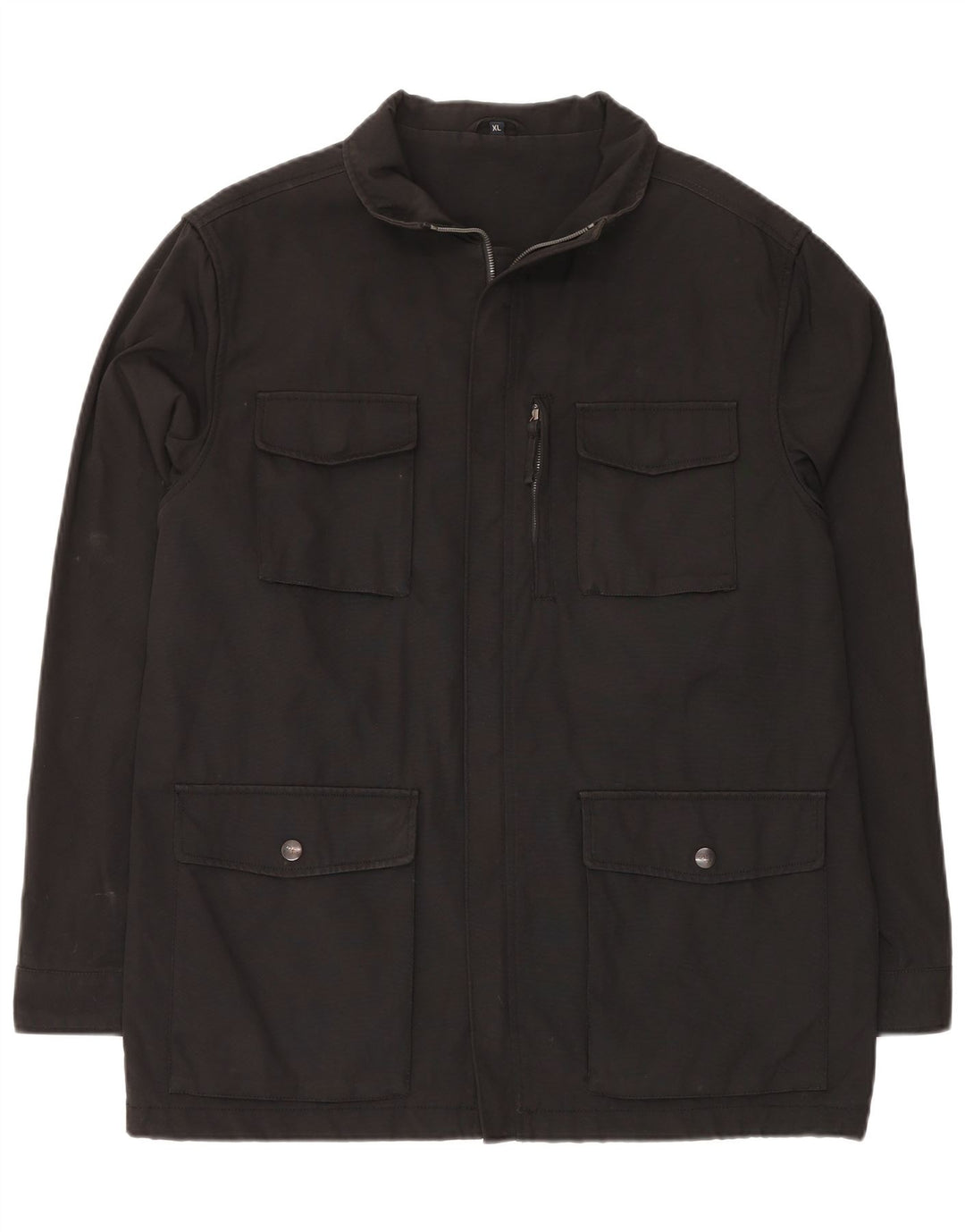 DECATHLON Herren Utility Jacke UK 42 XL Schwarz Polyamid