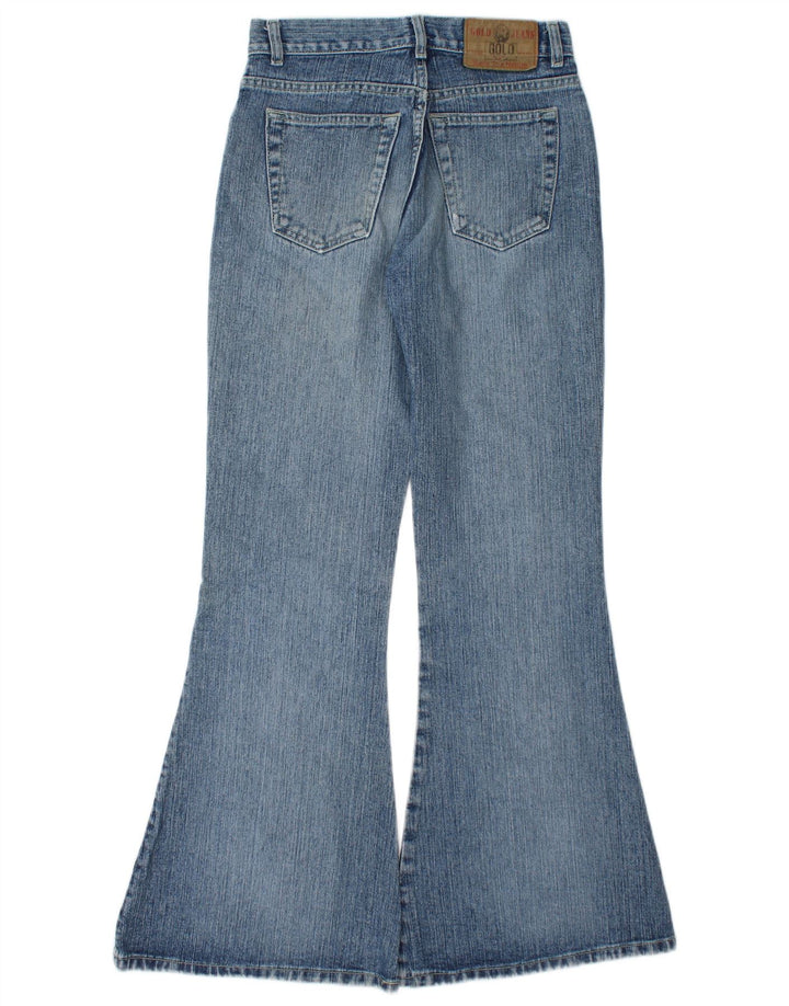Vintage Damen Schlagjeans IT 40 Small W27 L31 Blau