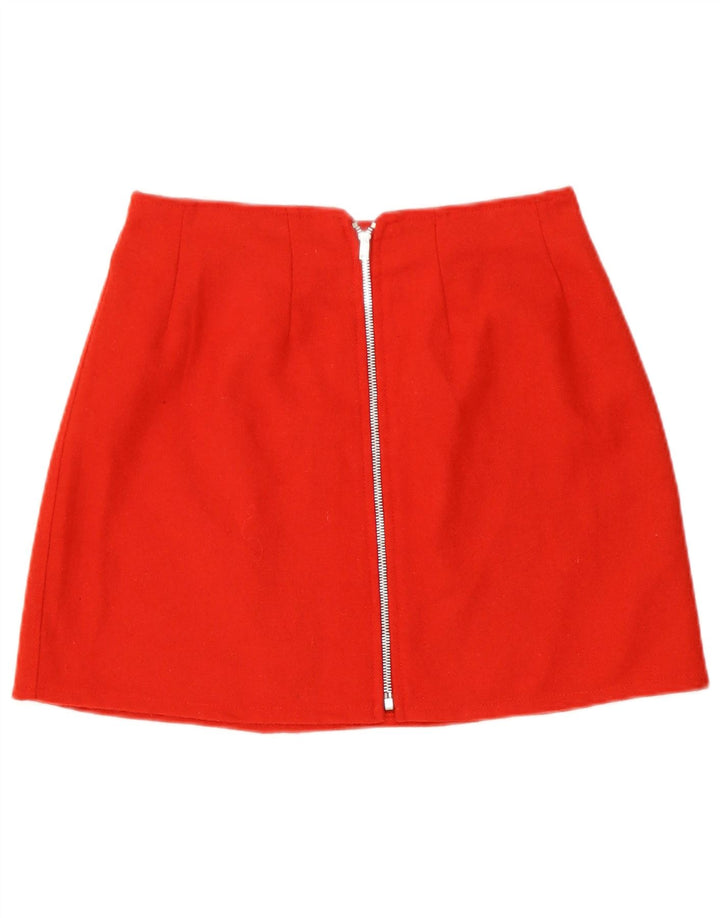 Vintage Damen Minirock Medium W28 Rot