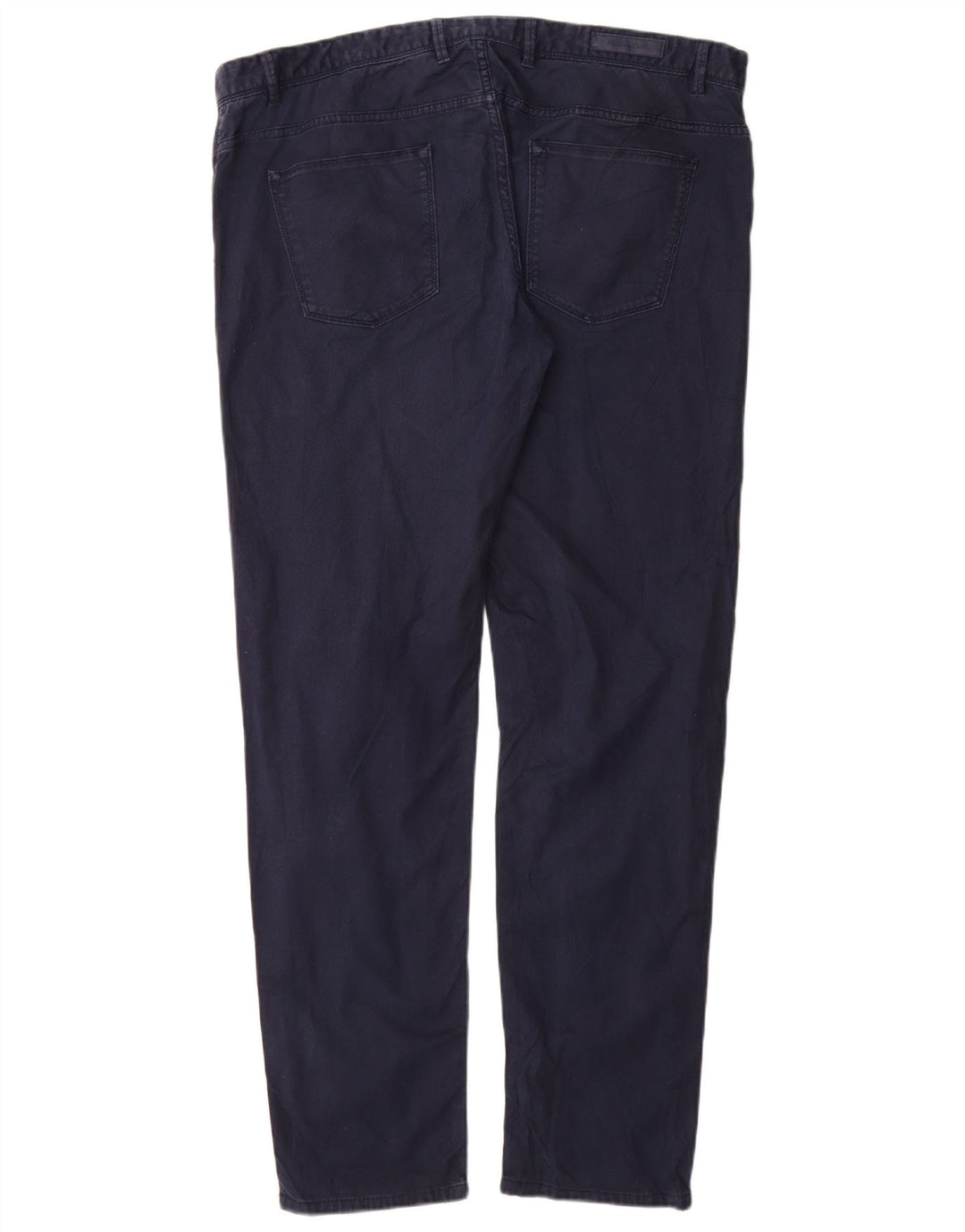 MASSIMO DUTTI Herren Slim Fit Freizeithose EU 48 XL W38 L32 Marineblau