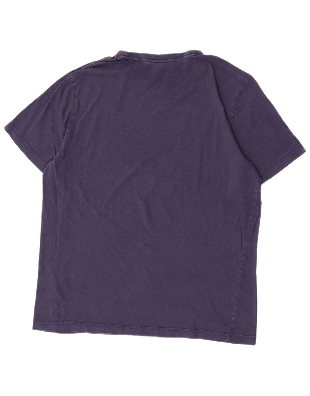 Puma Herren Grafik T-Shirt Top Large Marineblau