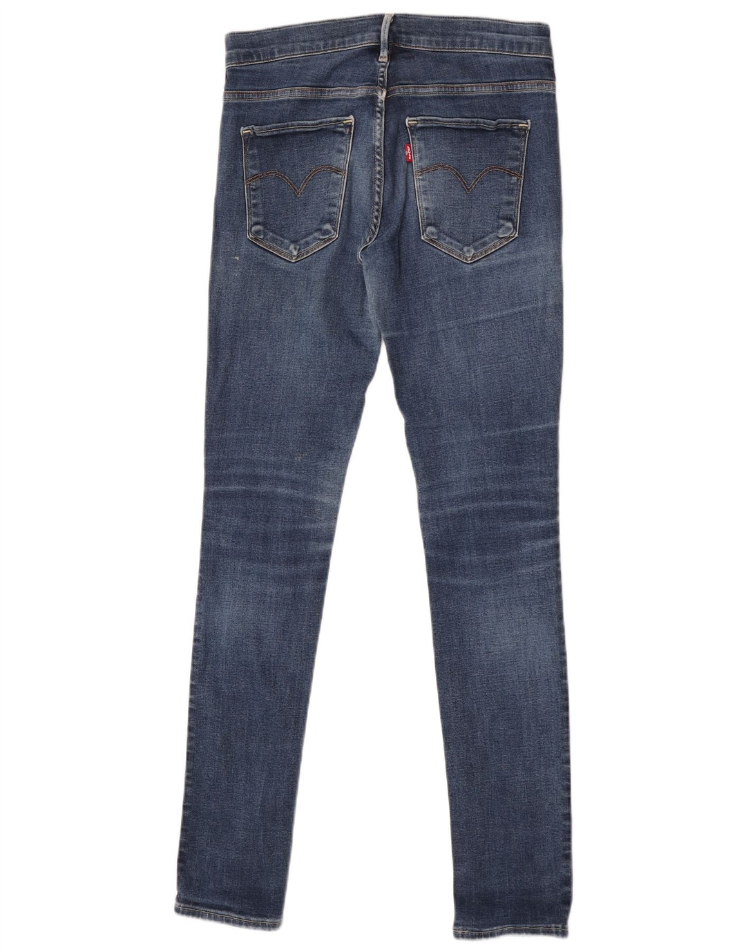 Levi's Damen Skinny Jeans W30 L32 Blaue Baumwolle