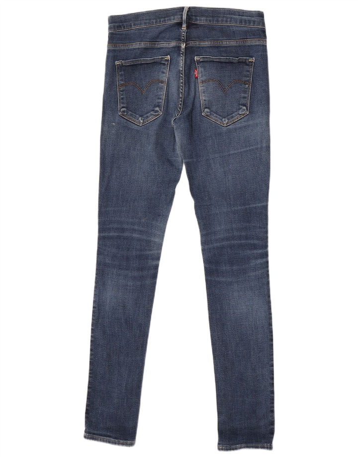 Levi's Damen Skinny Jeans W30 L32 Blaue Baumwolle