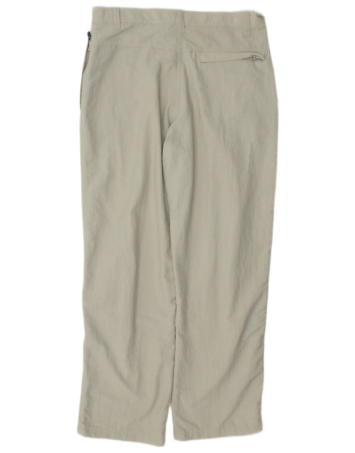 Marks & Spencer Damen Wanderhose W32 L29 Grün Polyamid