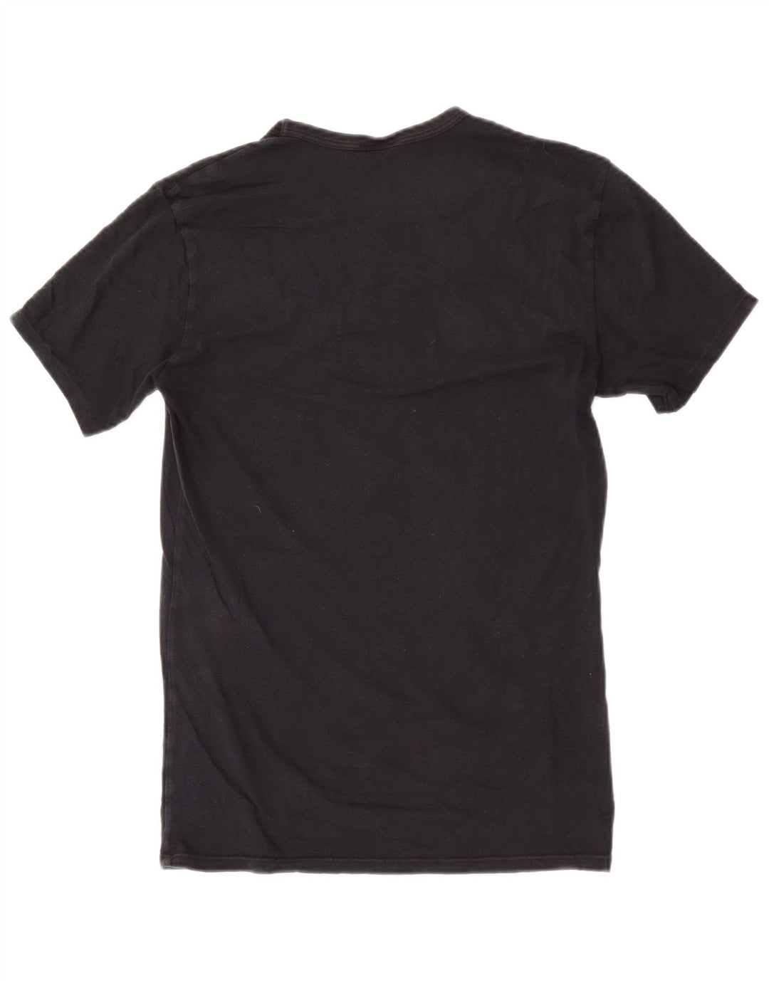 Calvin Klein Herren-T-Shirt mit Grafik, Größe S, schwarze Baumwolle