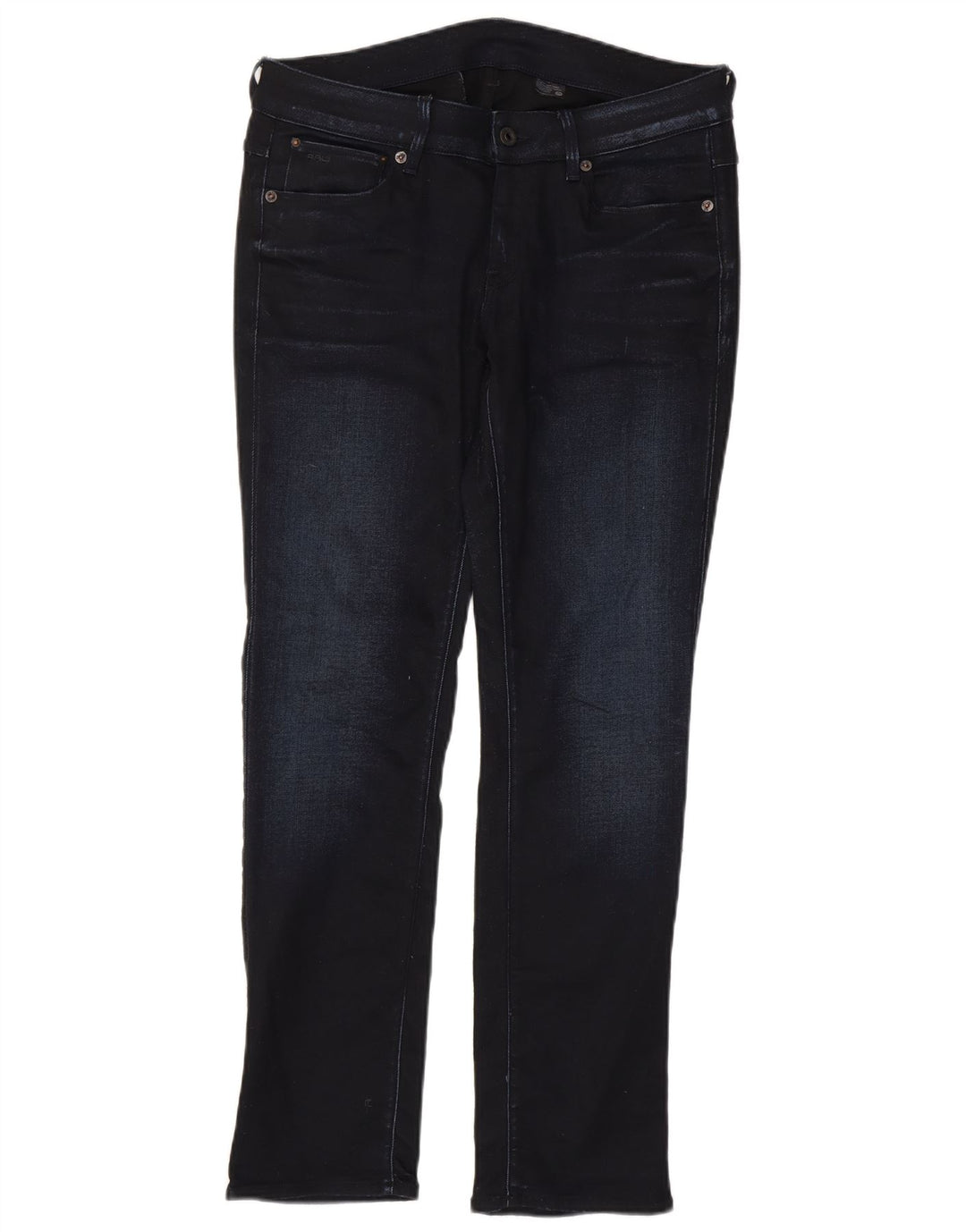 G-Star Herren Straight Jeans W32 L30 Marineblau Baumwolle