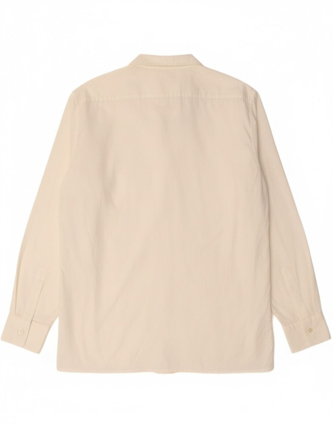 Vintage Herrenhemd Mittelweiße Baumwolle