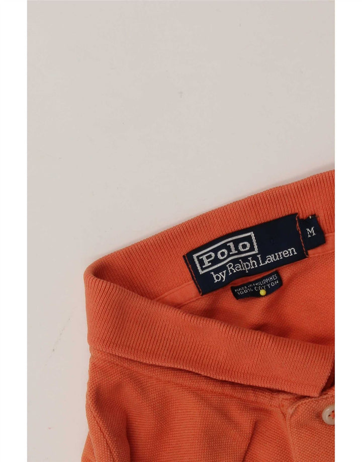 Polo Ralph Lauren Herren-Poloshirt aus mitteloranger Baumwolle