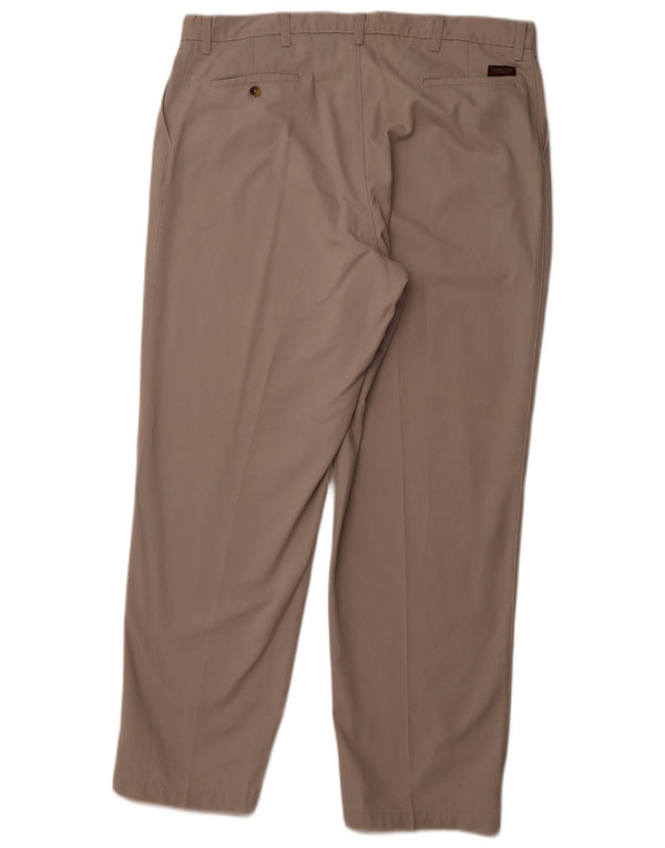 WRANGLER Herren Timber Creek Pegged Chino Hose W42 L32 Beige Baumwolle