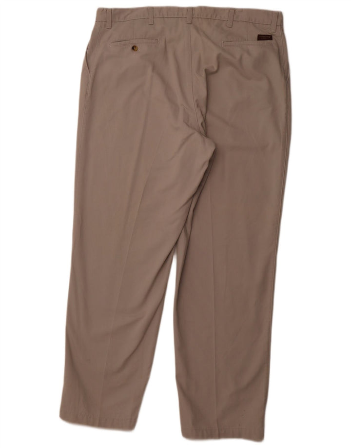 WRANGLER Herren Timber Creek Pegged Chino Hose W42 L32 Beige Baumwolle
