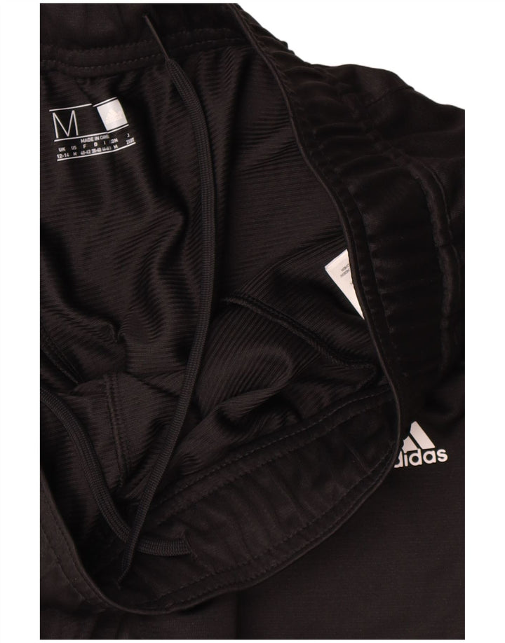 Adidas Damen-Trainingshose UK 12/14 Mittelschwarzes Polyester