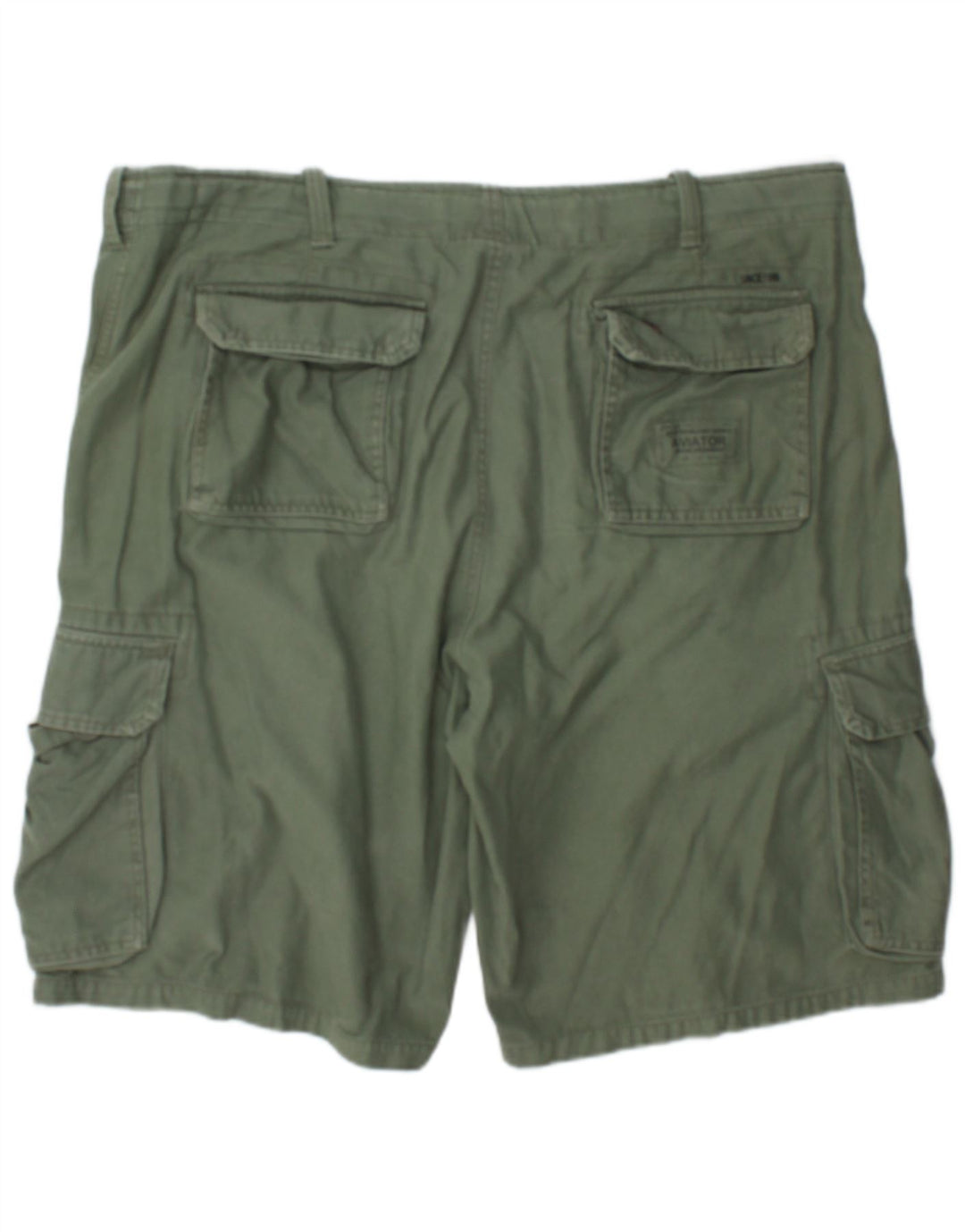 Mil-Tec Herren Cargoshorts 2XL W42 Grüne Baumwolle