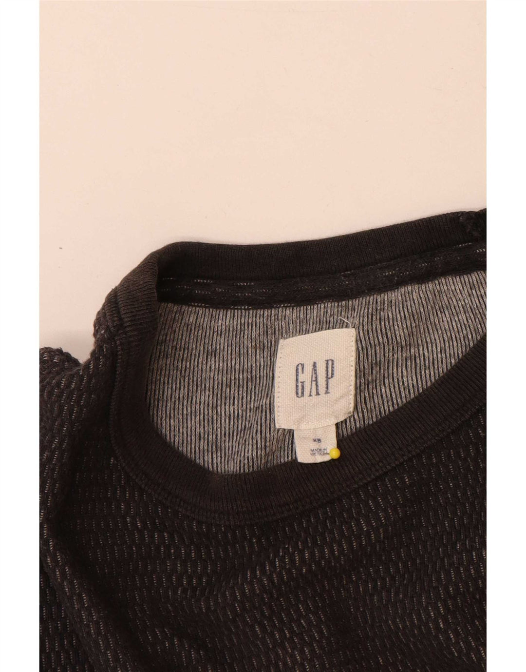 Gap Herren Loose Fit Top Langarm XS Grau Baumwolle