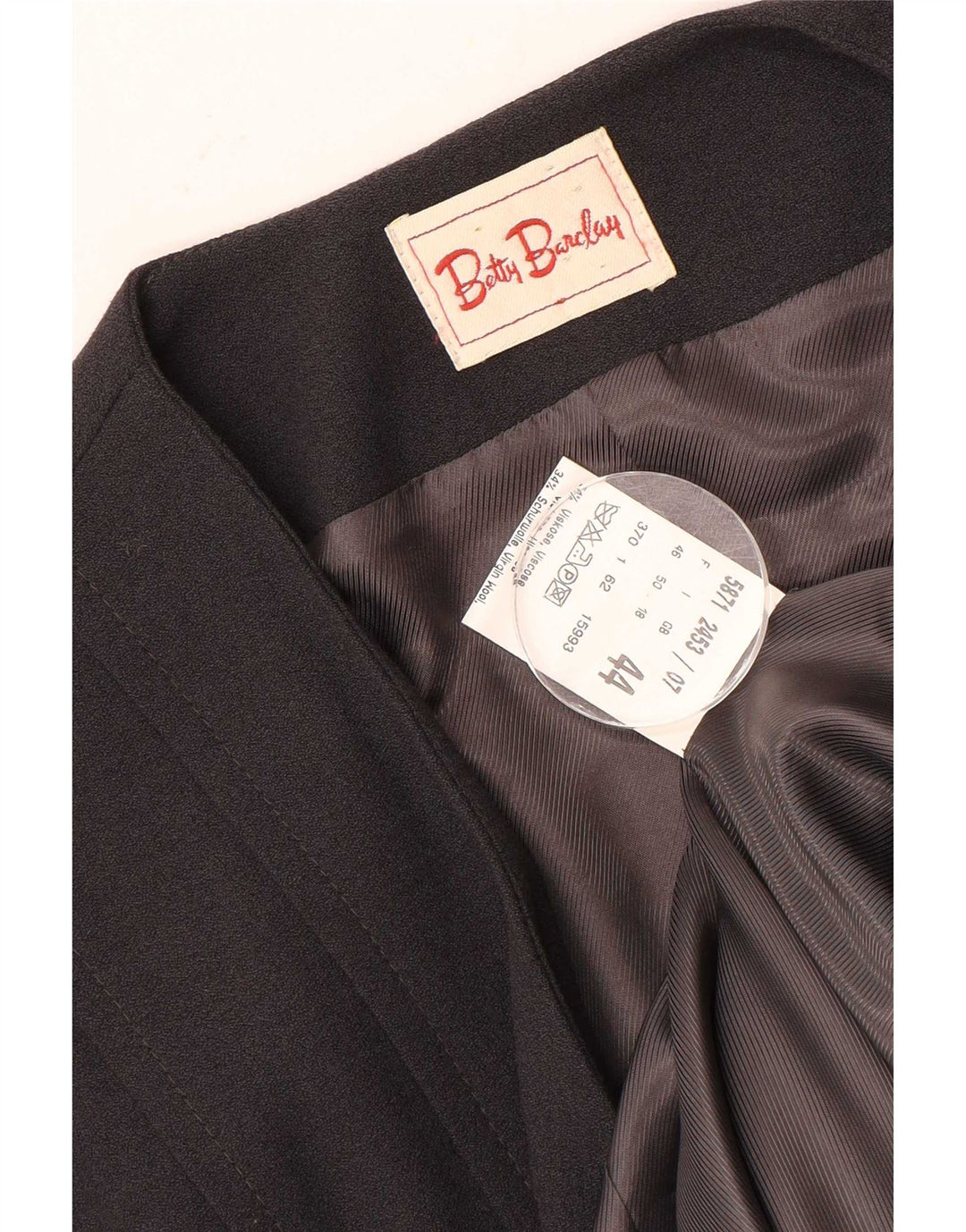 Betty Barclay Damen Blazer Jacke UK 18 XL Graue Viskose