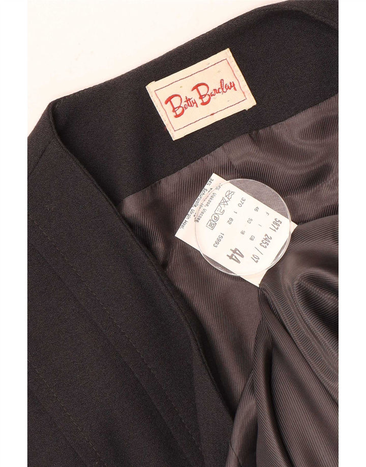 Betty Barclay Damen Blazer Jacke UK 18 XL Graue Viskose