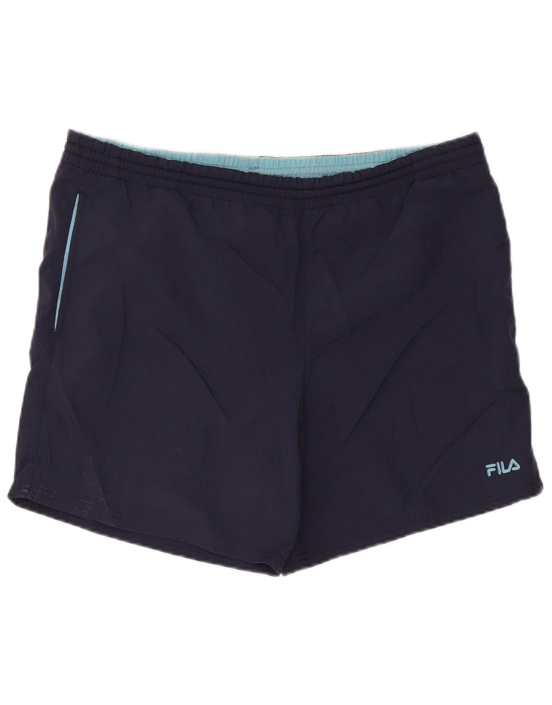 Fila Herren-Sportshorts, groß, marineblau, Polyester