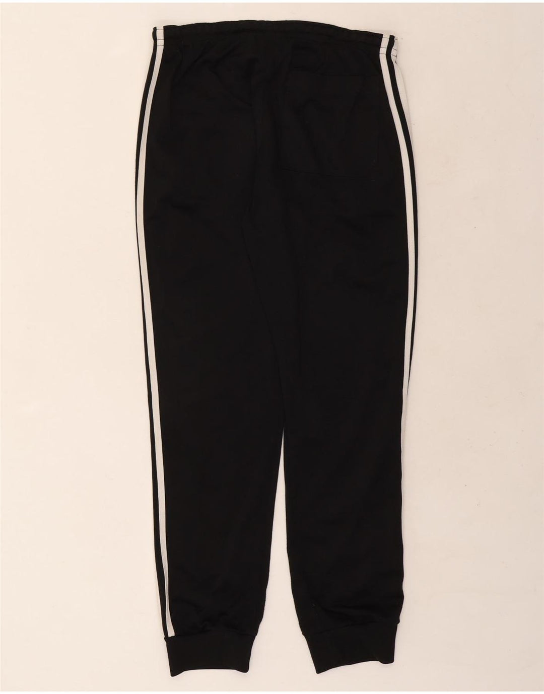Adidas Herren Trainingshose Jogger UK 38/40 Medium Schwarz Polyester