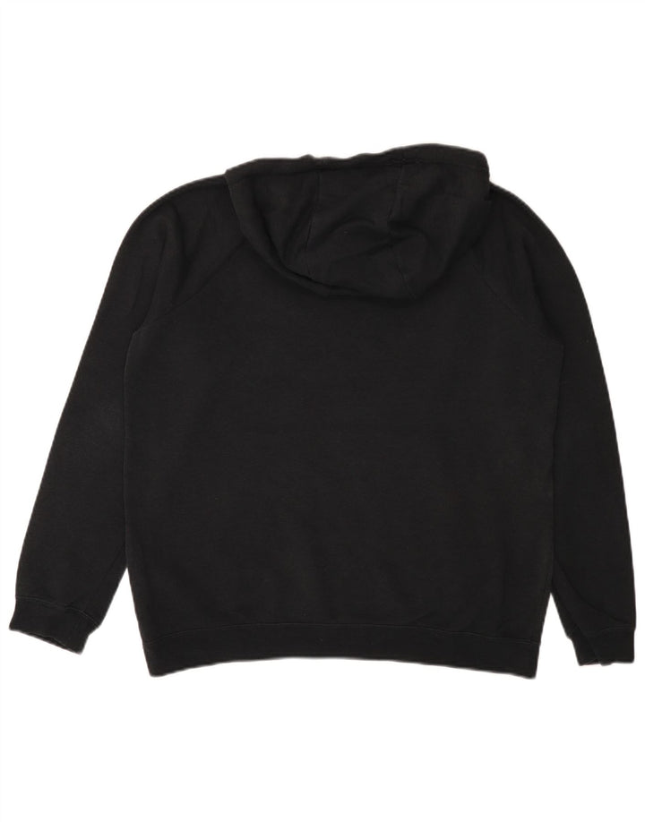 NIKE Herren-Kapuzenpullover mit Grafik, mittelschwarz, Baumwolle
