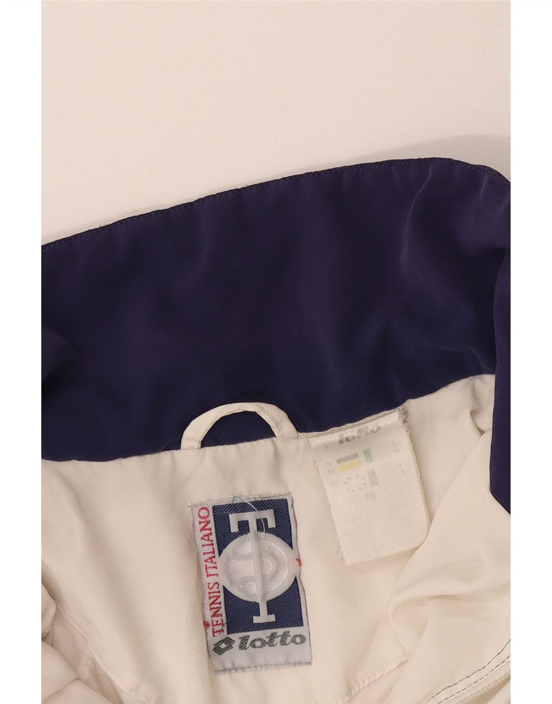 LOTTO Herren-Trainingsanzug-Oberteiljacke IT 50 Mittelweiß Farbblock