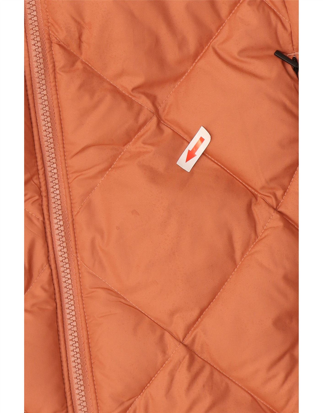 Columbia Wattierter Damenmantel mit Kapuze, UK 14, Mittelorange, Polyester