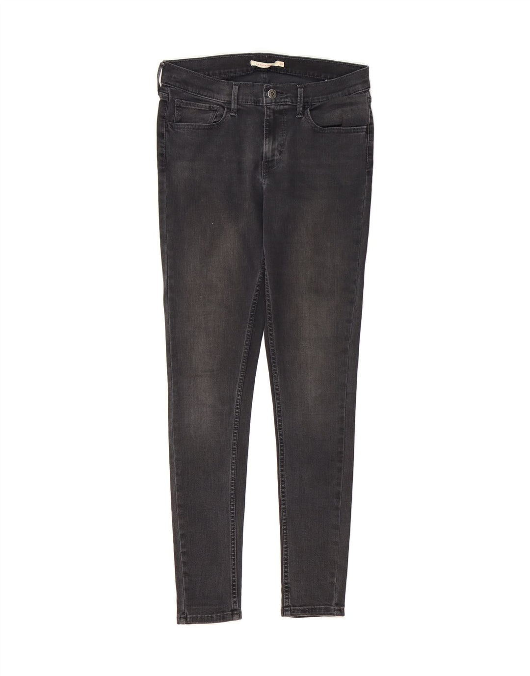 LEVI'S Womens 710 Super Skinny Jeans W30 L32 Grey Cotton Vintage Levi's and Second-Hand Levi's from Messina Hembry 