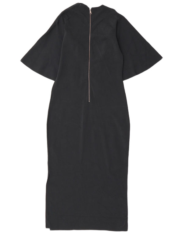 Ted Baker Damen Fledermaus-Maxikleid, Größe 4, groß, grüne Viskose