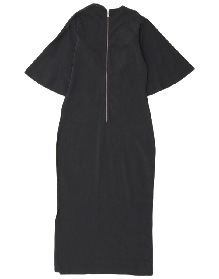 Ted Baker Damen Fledermaus-Maxikleid, Größe 4, groß, grüne Viskose