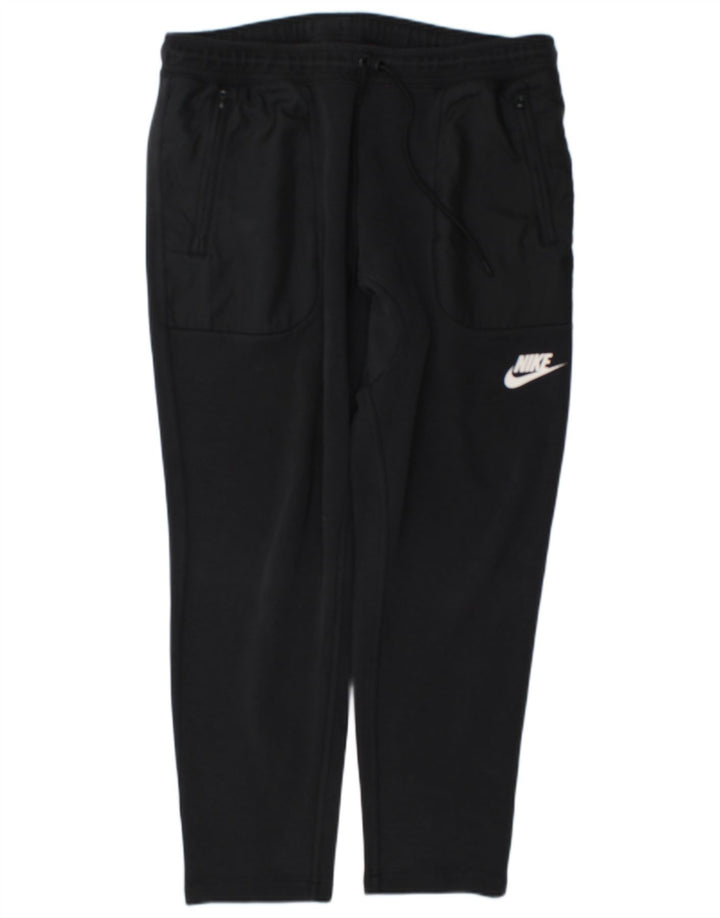 Nike Herren-Trainingshose XL, schwarze Baumwolle